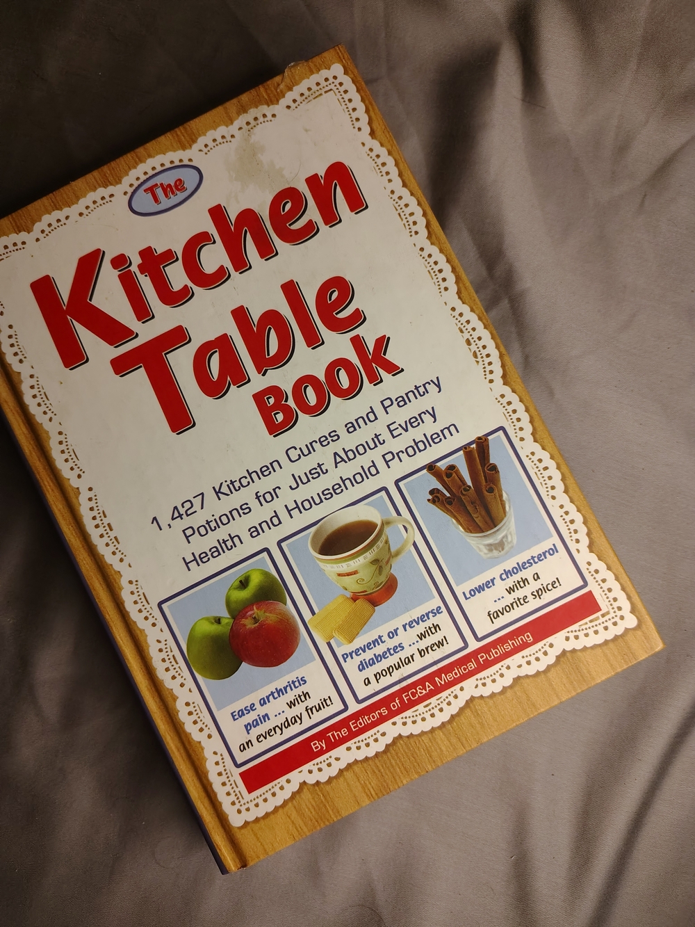 The Kitchen Table Book - White Cover Home & Pantry Remedies